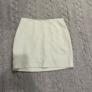 00 Express White Skirt
